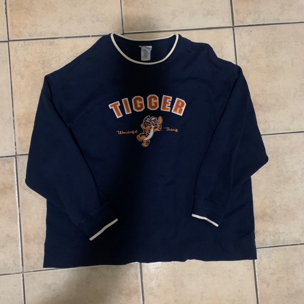 90’S DISNEY SWEATER. TIGGER DISNEY SWEATER. SIZE 3XL